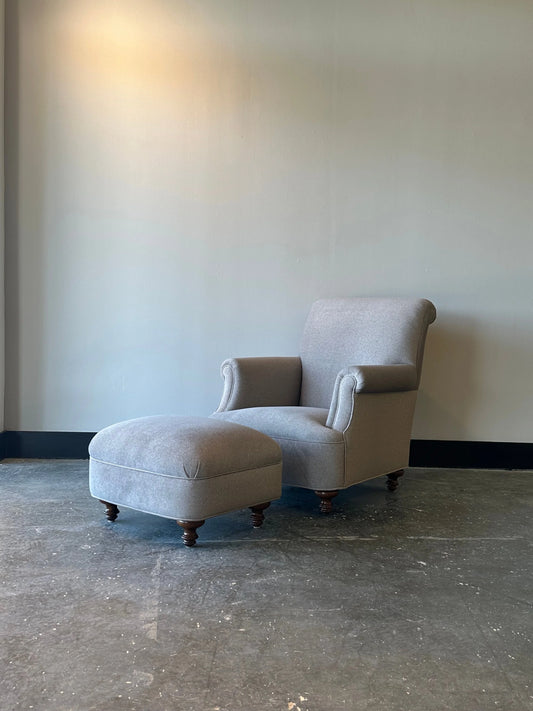 Reading Chair & Ottoman