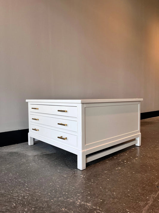 Sherrill White Coffee Table