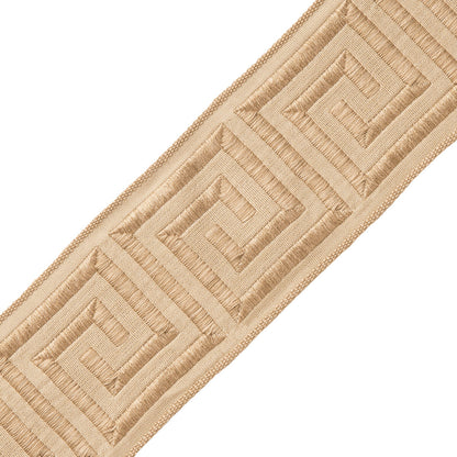 2.75" Aristotle Greek Key Trim by Samuel & Sons in Natural