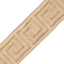 2.75" Aristotle Greek Key Trim by Samuel & Sons in Natural