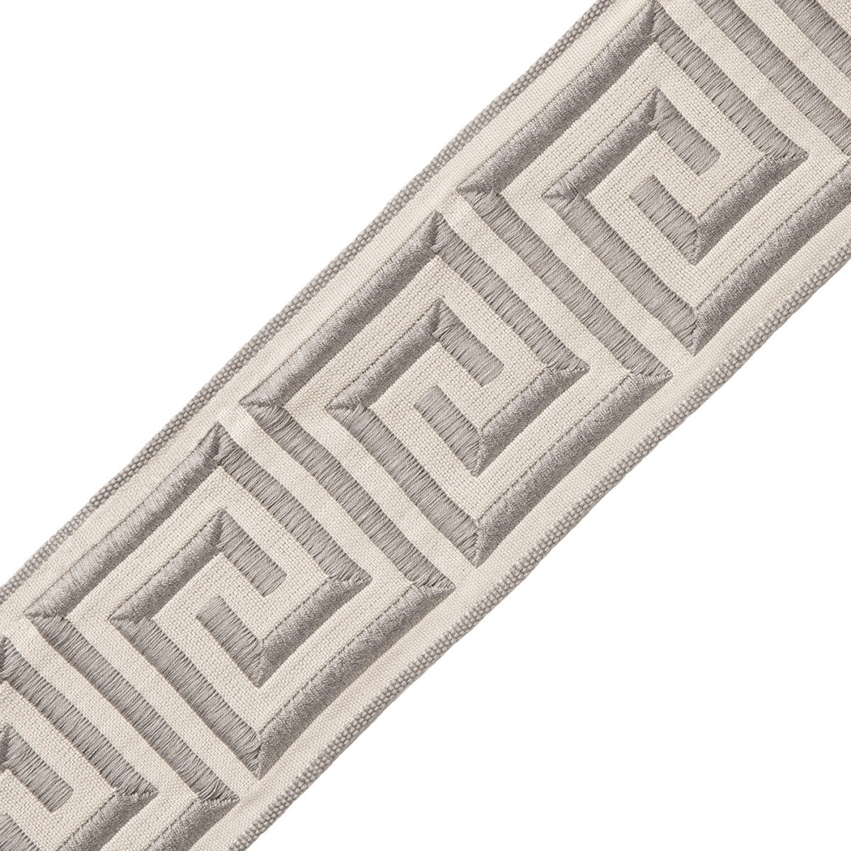 2.75" Aristotle Greek Key Trim by Samuel & Sons in Sterling
