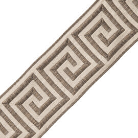 2.75" Aristotle Greek Key Trim by Samuel & Sons in Granite