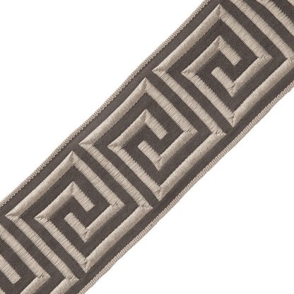 2.75" Aristotle Greek Key Trim by Samuel & Sons in Flint