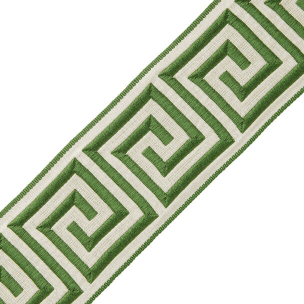 2.75" Aristotle Greek Key Trim by Samuel & Sons in Fern