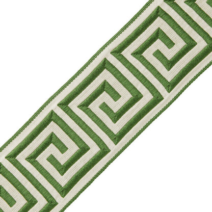 2.75" Aristotle Greek Key Trim by Samuel & Sons in Fern