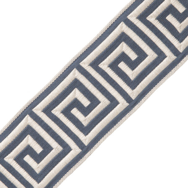 2.75" Aristotle Greek Key Trim by Samuel & Sons in Lake