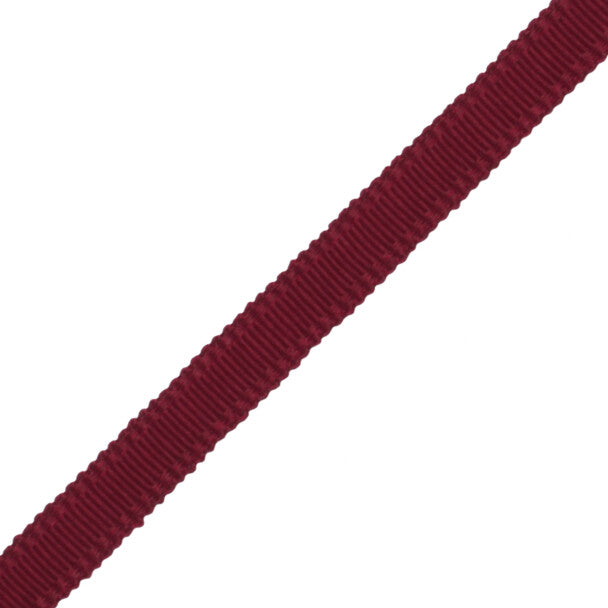 9/16" Cambridge Strie Braid Trim by Samuel & Sons in Cranberry