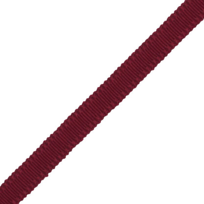 9/16" Cambridge Strie Braid Trim by Samuel & Sons in Cranberry