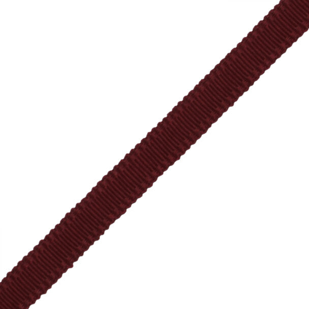 9/16" Cambridge Strie Braid Trim by Samuel & Sons in Bordeaux