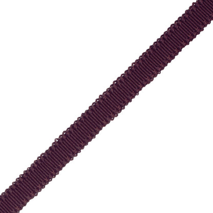 9/16" Cambridge Strie Braid Trim by Samuel & Sons in Eggplant