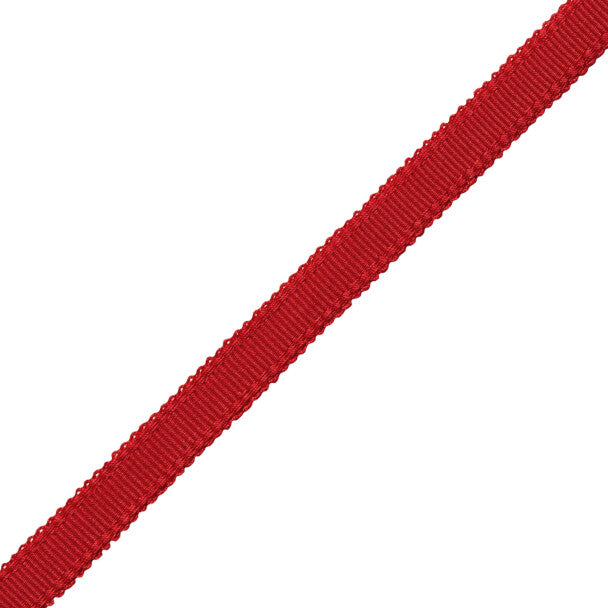 9/16" Cambridge Strie Braid Trim by Samuel & Sons in Crimson Red