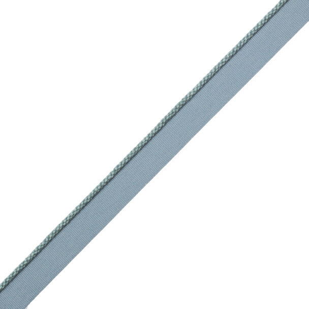 1/8" Cambridge Cord With Tape Trim by Samuel & Sons in Sea Blue