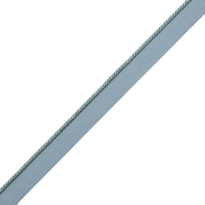 1/8" Cambridge Cord With Tape Trim by Samuel & Sons in Sea Blue