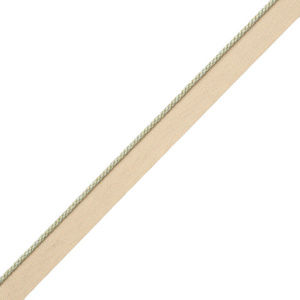 1/8" Cambridge Cord With Tape Trim by Samuel & Sons in Storm Blue