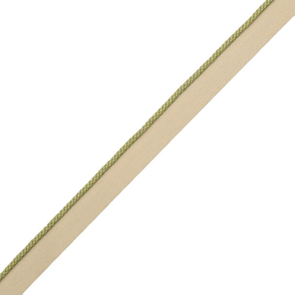 1/8" Cambridge Cord With Tape Trim by Samuel & Sons in Avocado