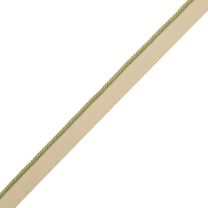 1/8" Cambridge Cord With Tape Trim by Samuel & Sons in Avocado