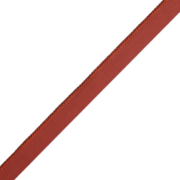 1/8" Cambridge Cord With Tape Trim by Samuel & Sons in Tabasco