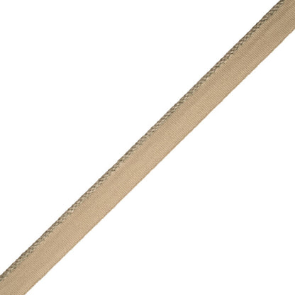 1/8" Cambridge Cord With Tape Trim by Samuel & Sons in Ash Grey