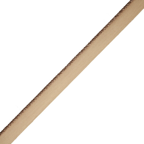 1/8" Cambridge Cord With Tape Trim by Samuel & Sons in Pumpernickel