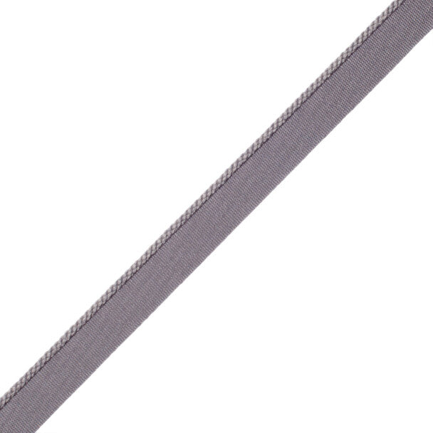 1/8" Cambridge Cord With Tape Trim by Samuel & Sons in Flint