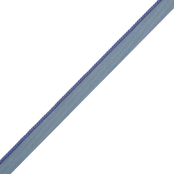 1/8" Cambridge Cord With Tape Trim by Samuel & Sons in Delphinium