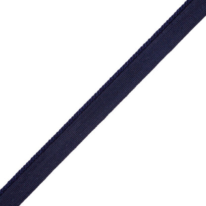 1/8" Cambridge Cord With Tape Trim by Samuel & Sons in Sapphire