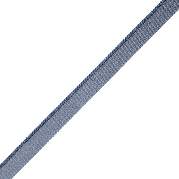 1/8" Cambridge Cord With Tape Trim by Samuel & Sons in Prussian