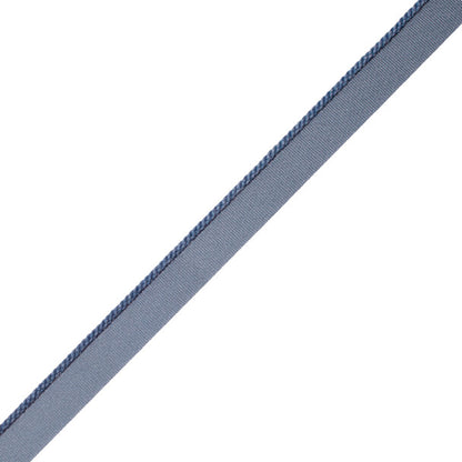 1/8" Cambridge Cord With Tape Trim by Samuel & Sons in Prussian