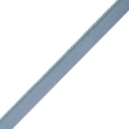 1/8" Cambridge Cord With Tape Trim by Samuel & Sons in Aquarius