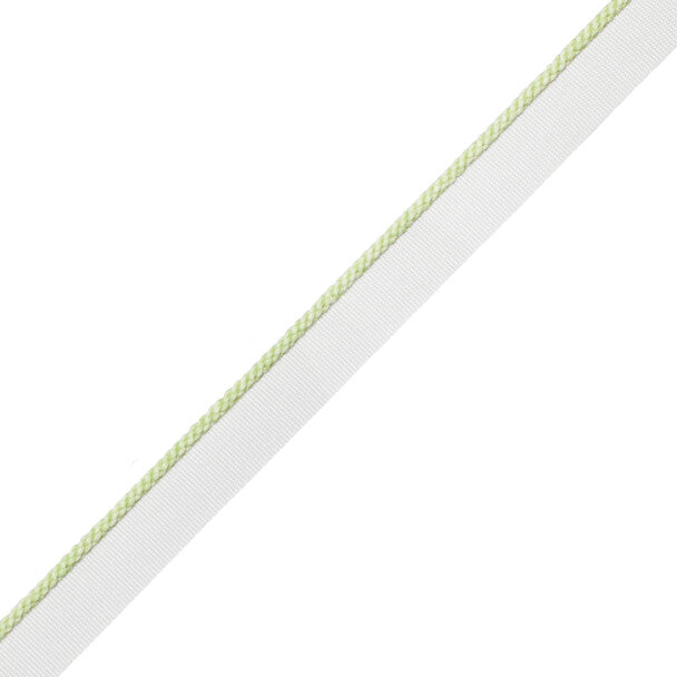 1/8" Cambridge Cord With Tape Trim by Samuel & Sons in Honeydew