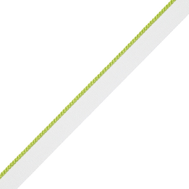 1/8" Cambridge Cord With Tape Trim by Samuel & Sons in Chartreuse