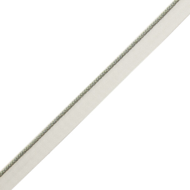 1/8" Cambridge Cord With Tape Trim by Samuel & Sons in Glacier Blue