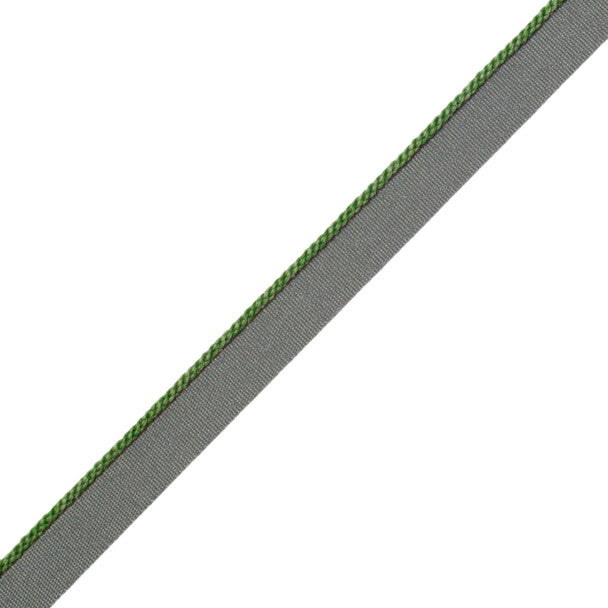 1/8" Cambridge Cord With Tape Trim by Samuel & Sons in Spring Green
