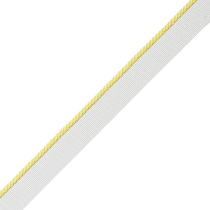1/8" Cambridge Cord With Tape Trim by Samuel & Sons in Lemon