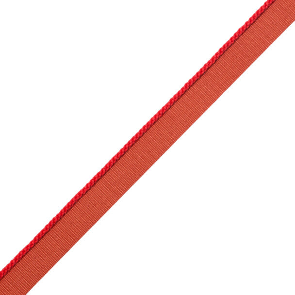1/8" Cambridge Cord With Tape Trim by Samuel & Sons in Azalea
