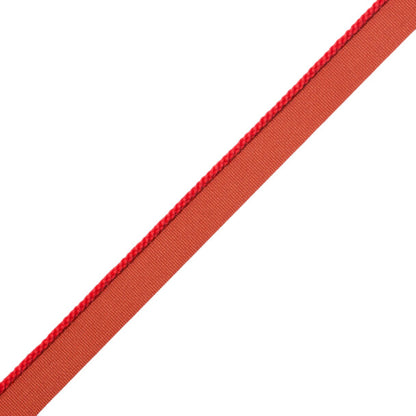 1/8" Cambridge Cord With Tape Trim by Samuel & Sons in Azalea