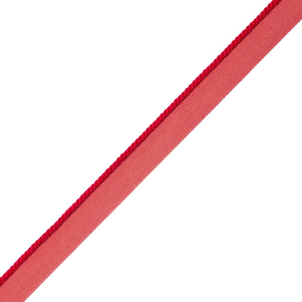 1/8" Cambridge Cord With Tape Trim by Samuel & Sons in Scarlet