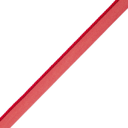 1/8" Cambridge Cord With Tape Trim by Samuel & Sons in Scarlet