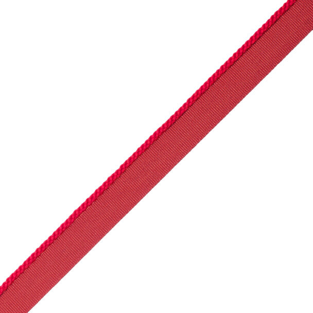 1/8" Cambridge Cord With Tape Trim by Samuel & Sons in Raspberry