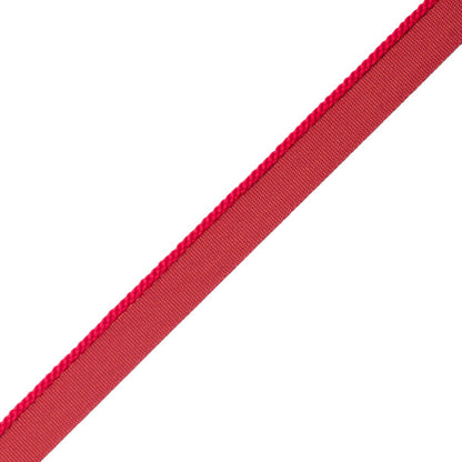 1/8" Cambridge Cord With Tape Trim by Samuel & Sons in Raspberry