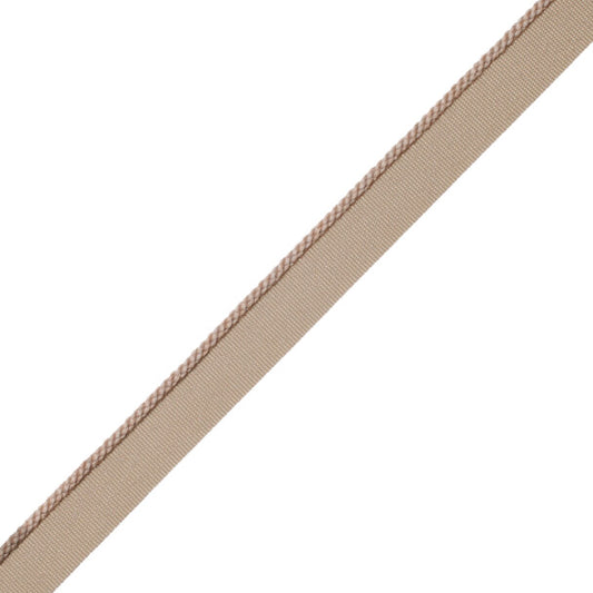 1/8" Cambridge Cord With Tape Trim by Samuel & Sons in Adobe