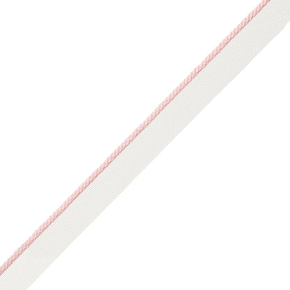1/8" Cambridge Cord With Tape Trim by Samuel & Sons in Petal