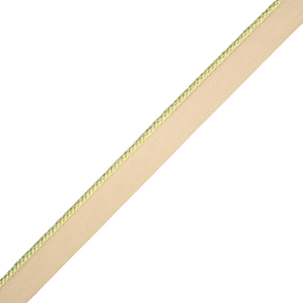 1/8" Cambridge Cord With Tape Trim by Samuel & Sons in Grasshopper