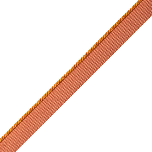1/8" Cambridge Cord With Tape Trim by Samuel & Sons in Pumpkin