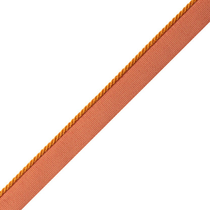 1/8" Cambridge Cord With Tape Trim by Samuel & Sons in Pumpkin