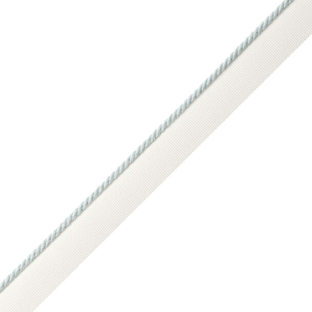 1/8" Cambridge Cord With Tape Trim by Samuel & Sons in Seaspray