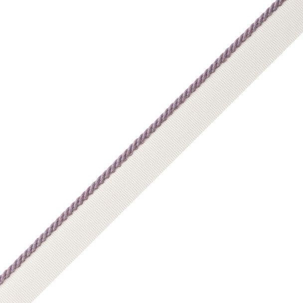 1/8" Cambridge Cord With Tape Trim by Samuel & Sons in Lavender