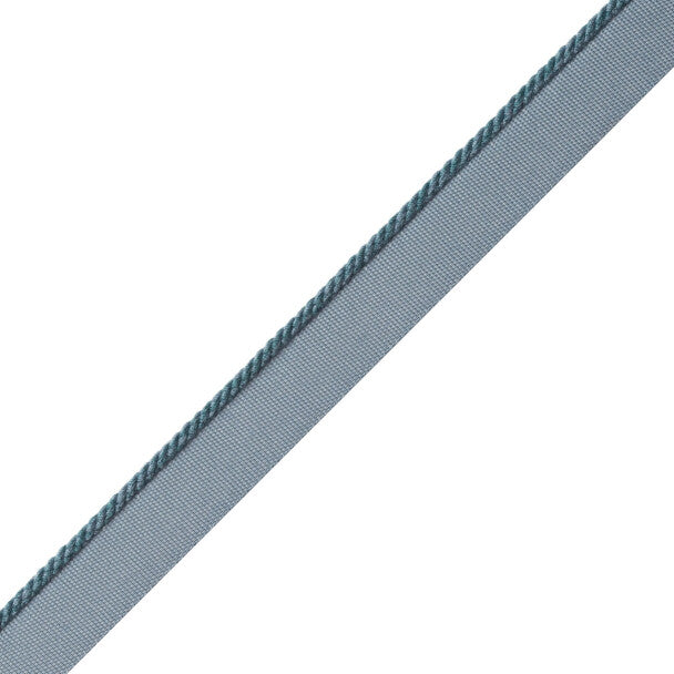 1/8" Cambridge Cord With Tape Trim by Samuel & Sons in Peacock