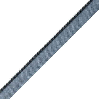 1/8" Cambridge Cord With Tape Trim by Samuel & Sons in Ink