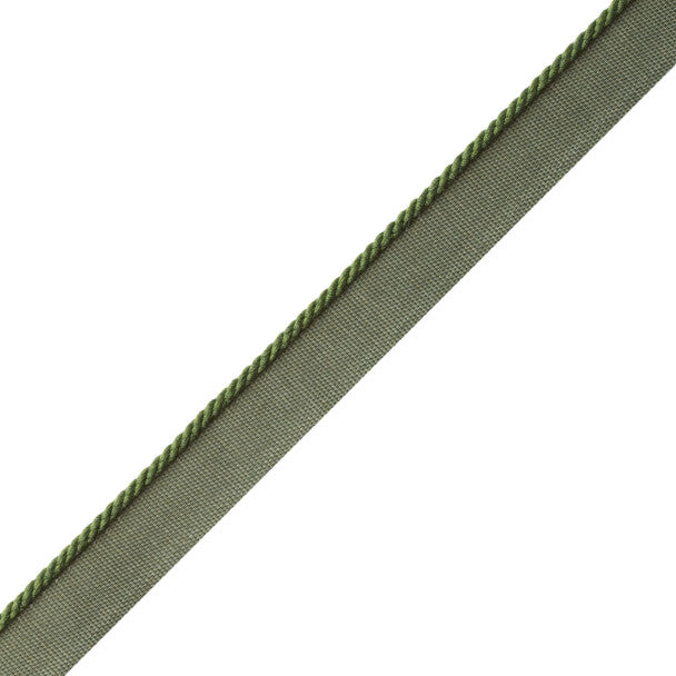 1/8" Cambridge Cord With Tape Trim by Samuel & Sons in Basil